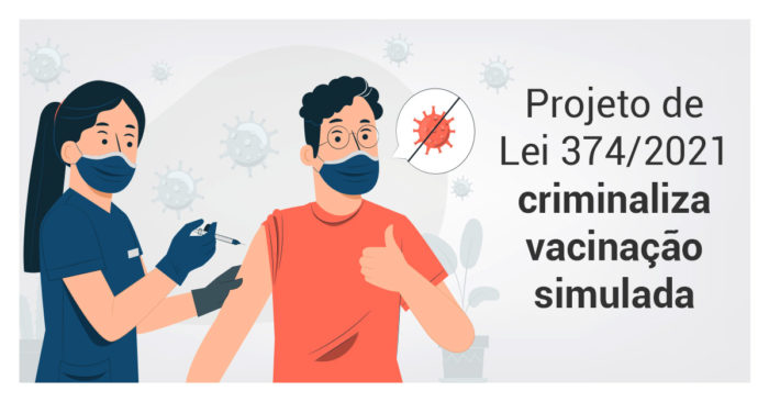 vacinação simulada